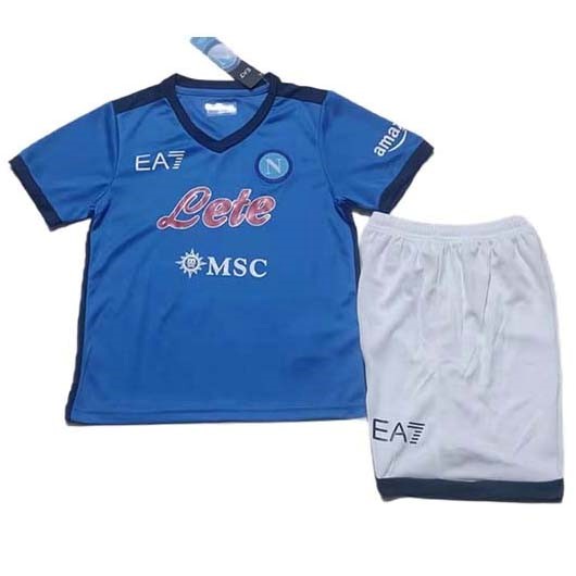 Camiseta Napoli 1ª Kit Niño 2021 2022